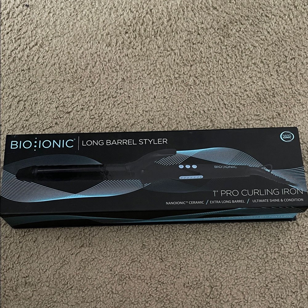 Bio Ionic Long Barrel Styler 1" Pro Curling Iron